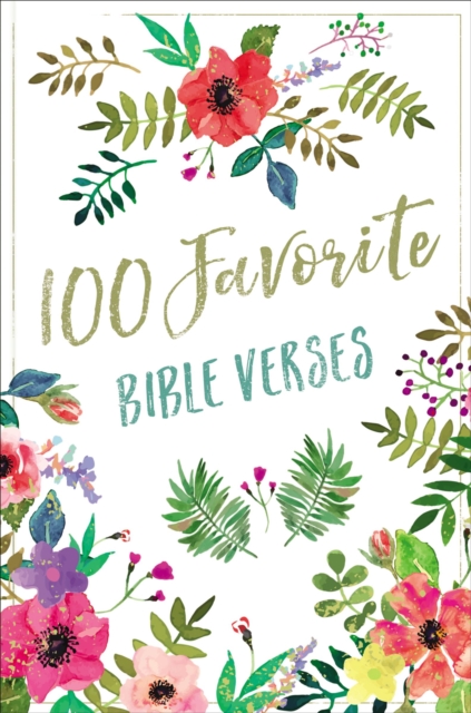 100 Favorite Bible Verses, Hardback Book