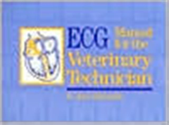 ECG Manual for the Veterinary Technician, Spiral bound Book