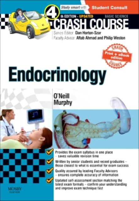 Crash Course Endocrinology: Updated Print + E-book Edition, Paperback / softback Book