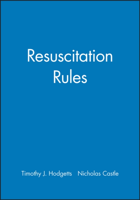 Resuscitation Rules, Paperback / softback Book