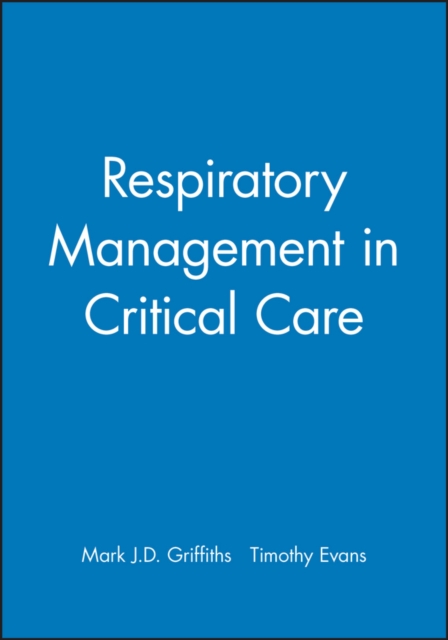 Respiratory Management in Critical Care, Paperback / softback Book