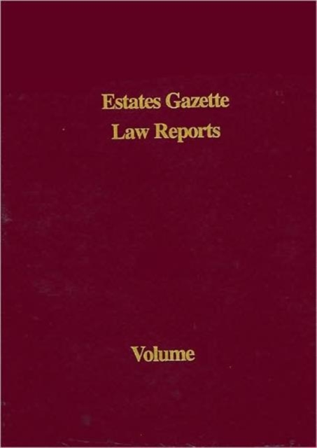 EGLR 2007 V3 + Index, Hardback Book