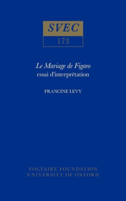 Le Mariage de Figaro : essai d'interpretation, Paperback / softback Book