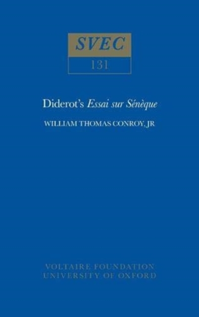 Diderot's 'Essai Sur Seneque', Paperback / softback Book