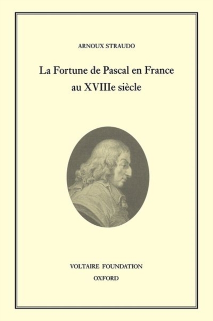 La Fortune de Pascal en France au XVIII? Siecle, Hardback Book