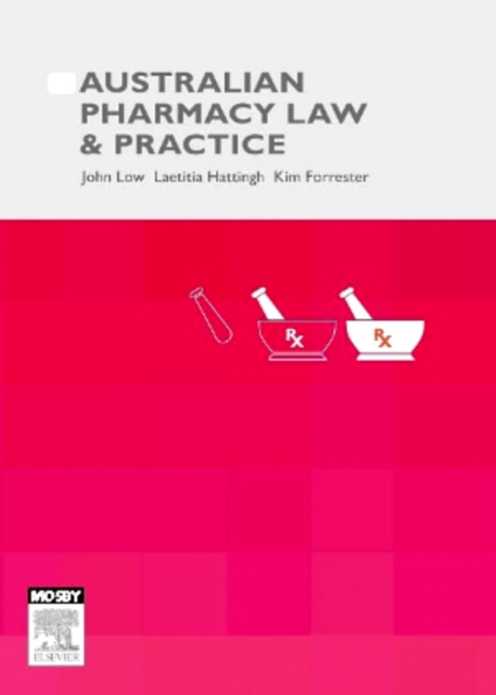 Australian Pharmacy Law and Practice - E-Book, EPUB eBook