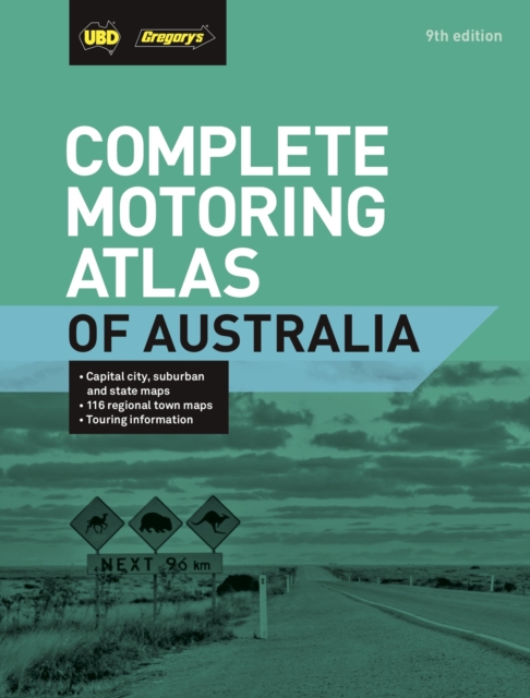 Complete Motoring Atlas of Australia 9th ed, Spiral bound Book