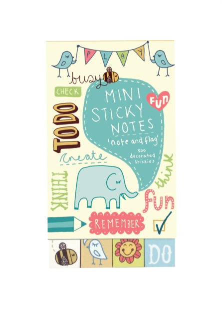 Kate Sutton Note and Flag Mini Sticky Notes, Stickers Book