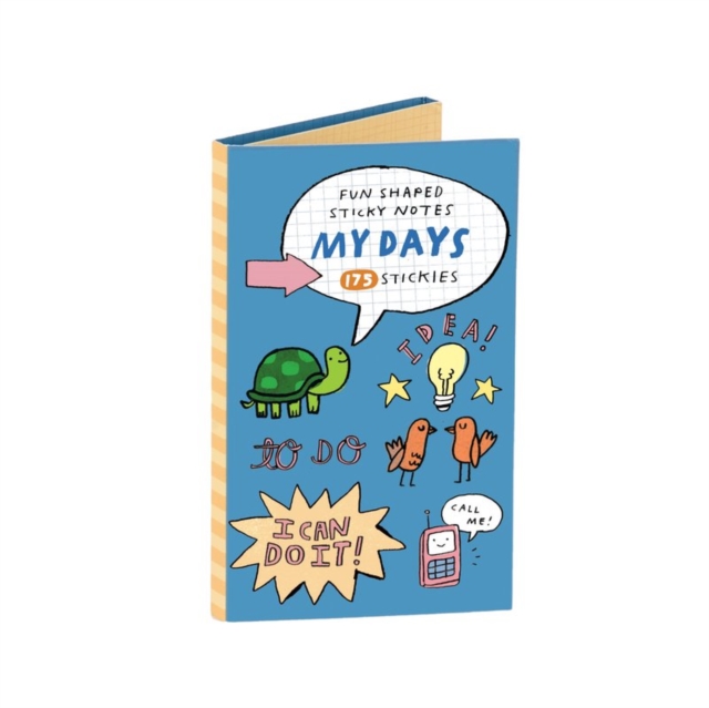 My Days Shaped Sticky Notes, Stickers Book
