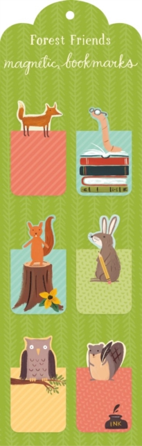 Forest Friends Magnetic Bookmark, Bookmark Book