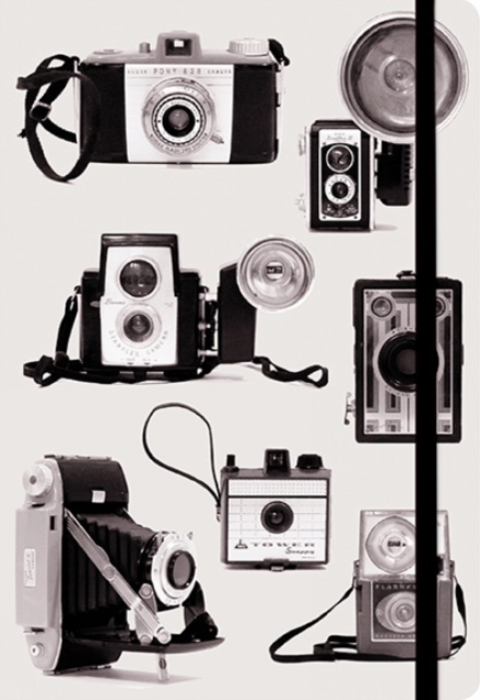 Vintage Cameras Essential Everyday Journal, Notebook / blank book Book