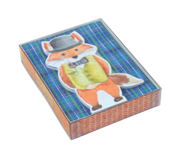 Mr. Fox Die Cut Notecards, Cards Book