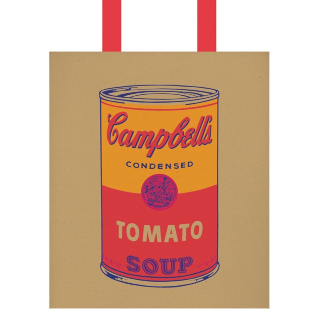 Andy Warhol Campbell's Soup Tote Bag, Tote bag Book