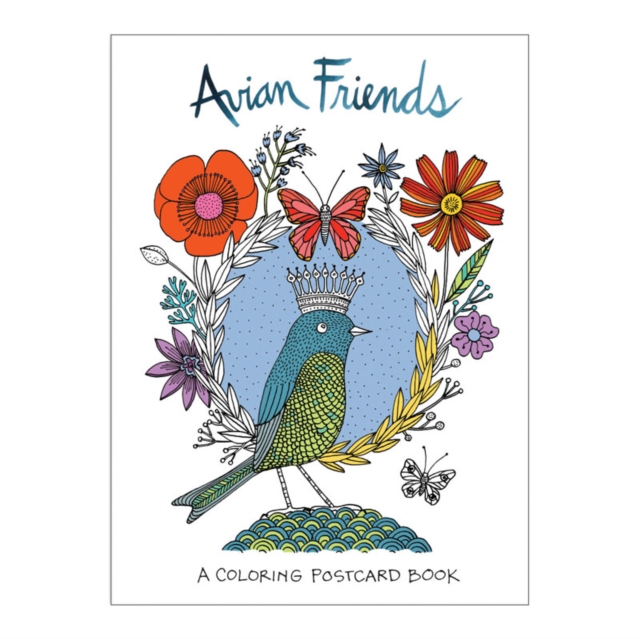Avian Friends Coloring Postcards, Postcard book or pack Book