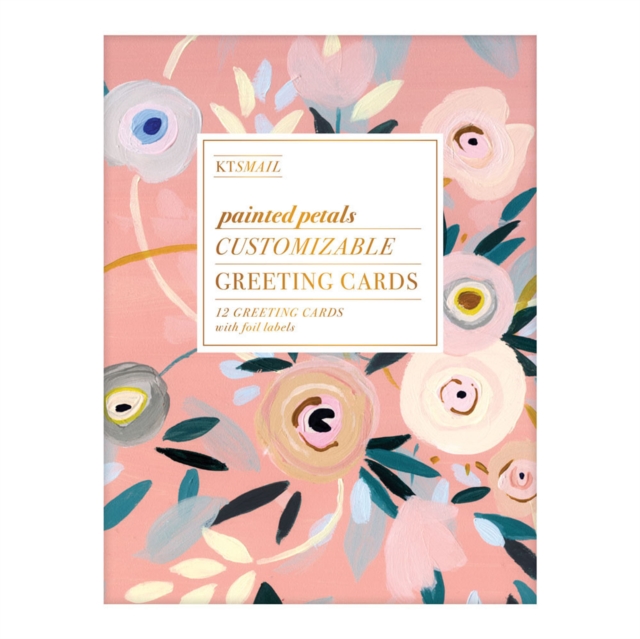 Painted Petals Diy Greeting Card Folio, Cards Book