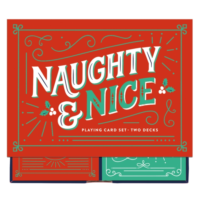 Naughty & Nice Playing Card Set, Cards Book
