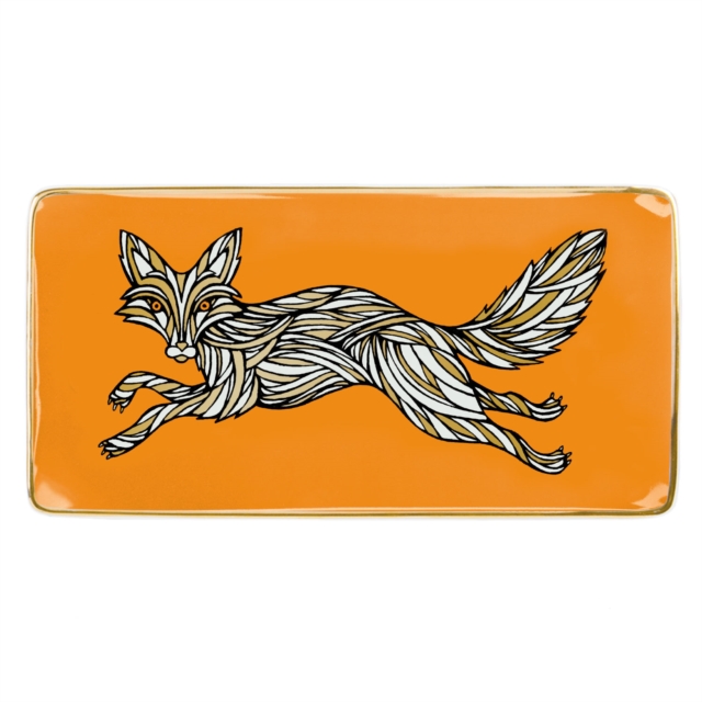 Patch NYC Fox Rectangle Porcelain Tray, General merchandise Book