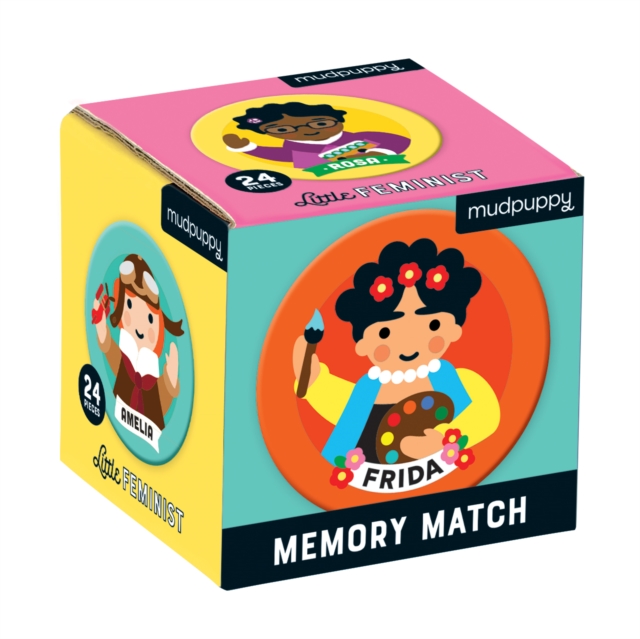 Little Feminist Mini Memory Match Game, Game Book