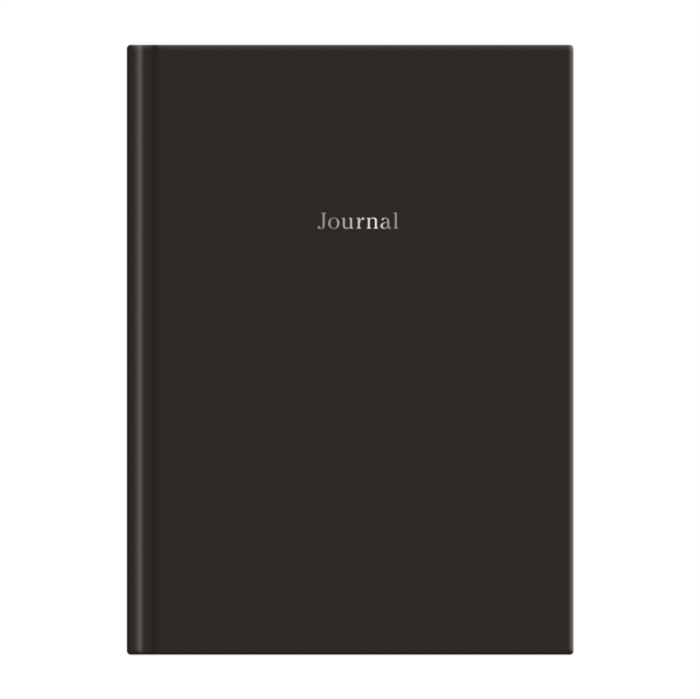 Black Hardcover Journal 6 X 8.5", Notebook / blank book Book