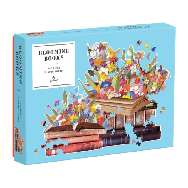 Blooming Books 750 Piece Shaped Puzzle, Jigsaw Book