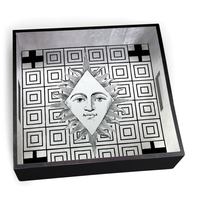 Christian Lacroix Poker Face Square Lacquer Tray, Tableware Book