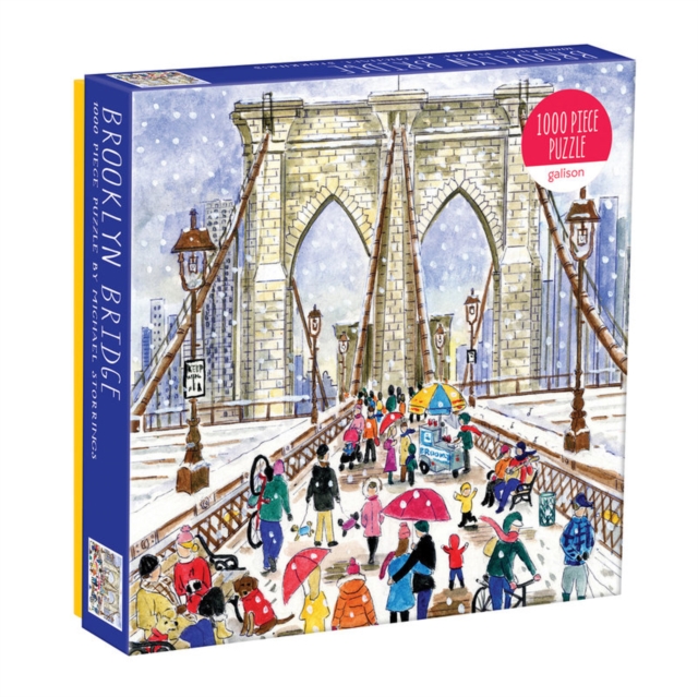 Michael Storrings Brooklyn Bridge 1000 Piece Puzzle, Jigsaw Book