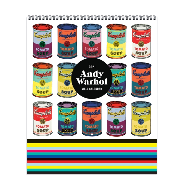 Andy Warhol 2021 Tiered Wall Calendar, Calendar Book