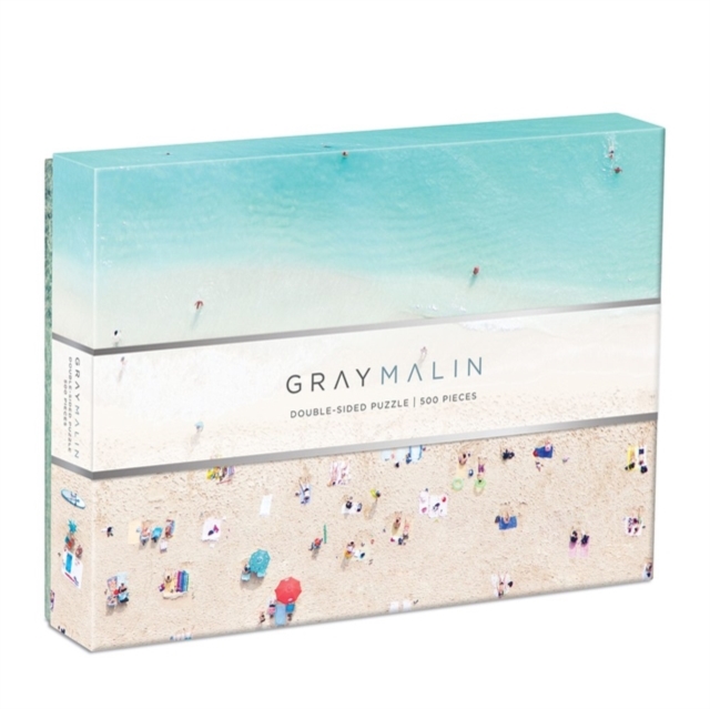 Gray Malin The Hawaii Beach Double Sided 500 Piece Puzzle, Jigsaw Book
