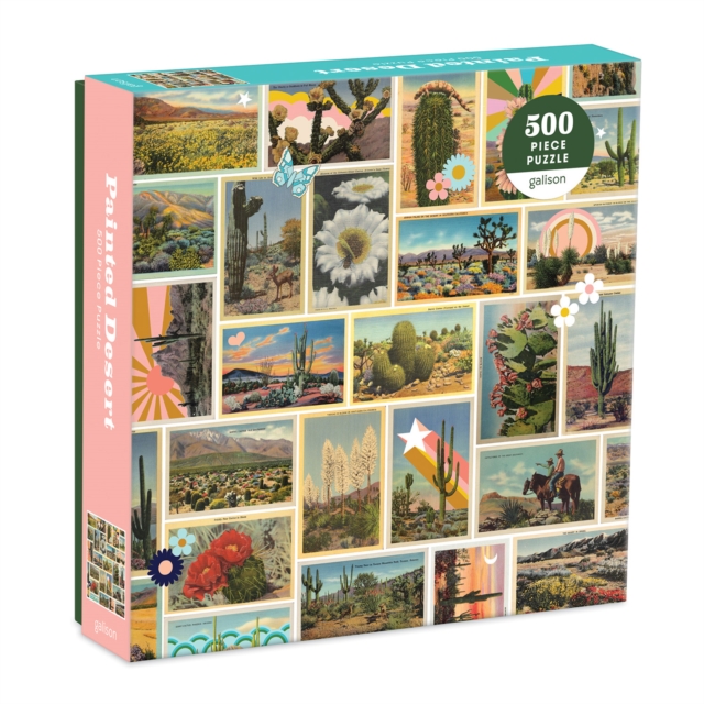 Painted Desert 500 Piece Puzzle, Jigsaw Book