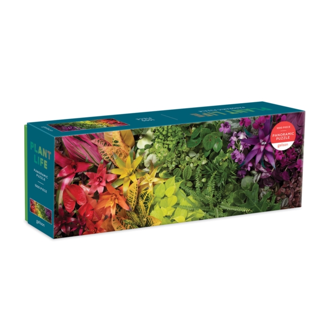 Plant Life 1000 Piece Panoramic Puzzle, Jigsaw Book