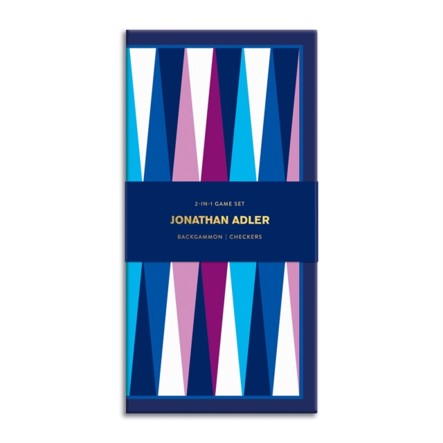 Jonathan Adler 2-in-1 Travel Game Set, Game Book