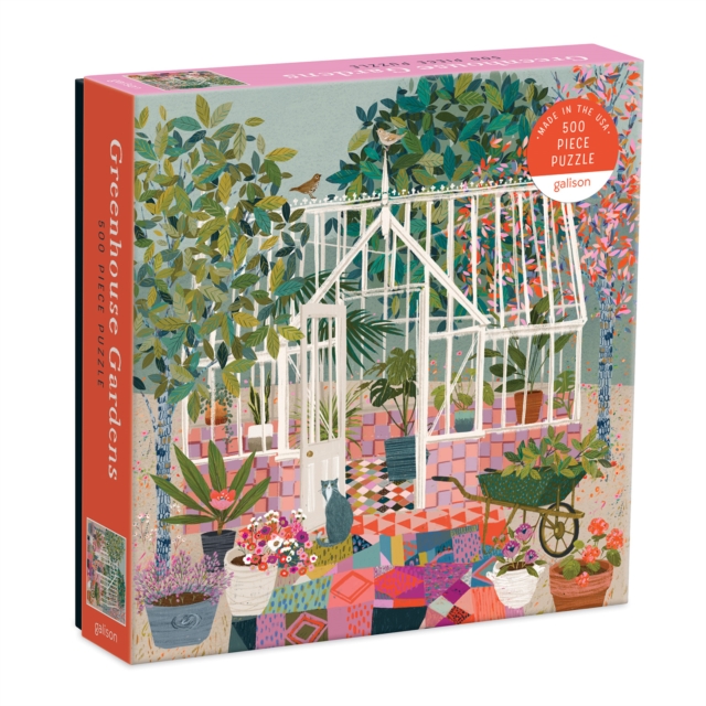 Greenhouse Gardens 500 Piece Puzzle, Jigsaw Book