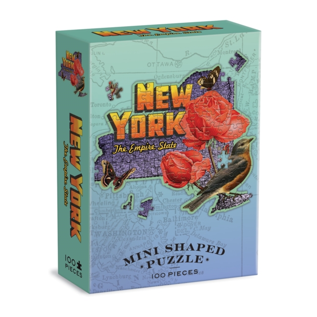 New York Mini Shaped Puzzle, Jigsaw Book
