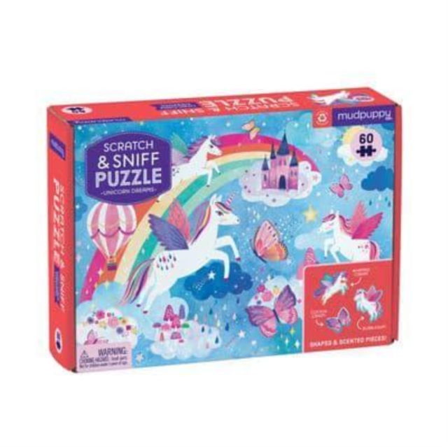 Unicorn Dreams Scratch and Sniff Puzzle, Jigsaw Book