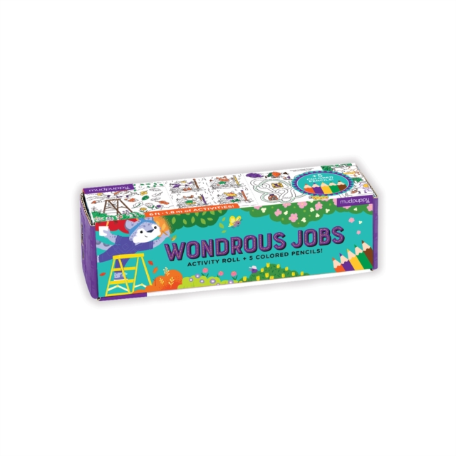 Wondrous Jobs Activity Roll, Other printed item Book