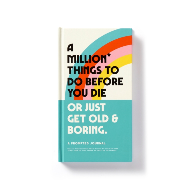 A Million Things to Do Before You Die Prompted Journal, Diary or journal Book