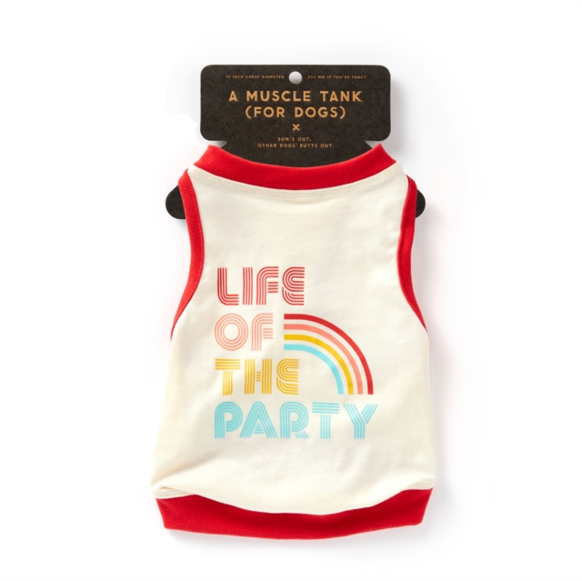 Life Of The Party Dog Tank - Size M, General merchandise Book