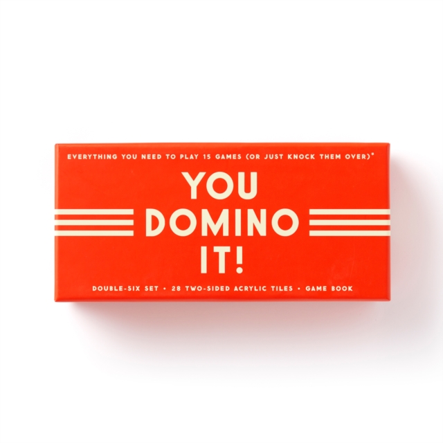 You Domino It! Domino Game Set, Game Book