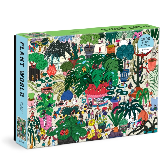 Plant World 1000 Piece Puzzle, Jigsaw Book