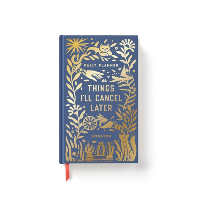 Things I'll Cancel Later Undated Mini Planner, Diary or journal Book