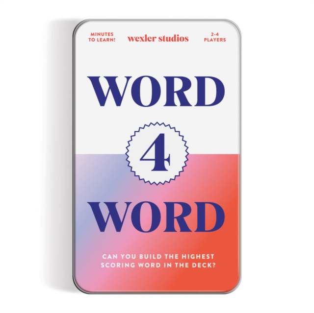 Wexler Studios Word 4 Word, Game Book