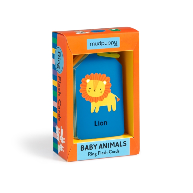 Baby Animals Ring Flash Cards, Cards Book