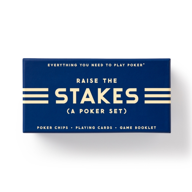 Raise The Stakes Poker Game Set, Game Book