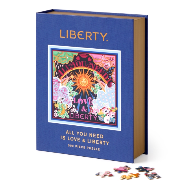 Liberty All You Need is Love 500 Piece Book Puzzle, Jigsaw Book
