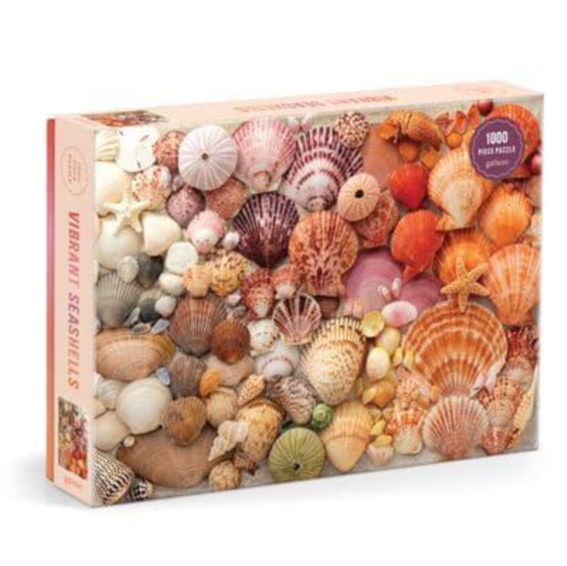Vibrant Seashells 1000 Piece Puzzle, Jigsaw Book