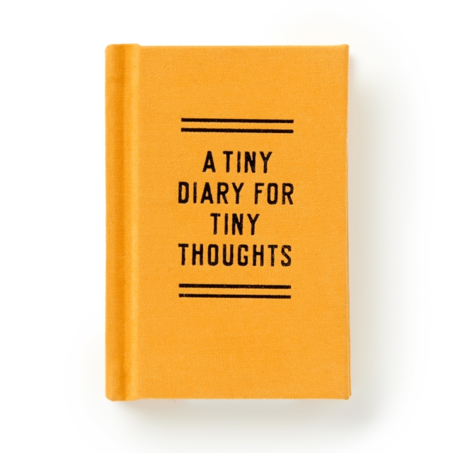 A Tiny Diary for Tiny Thoughts, Diary or journal Book