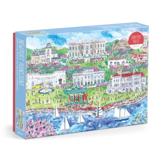 Michael Storrings Newport Mansions 1000 Piece Puzzle, Jigsaw Book