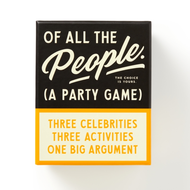 Of All the People Social Game, Game Book