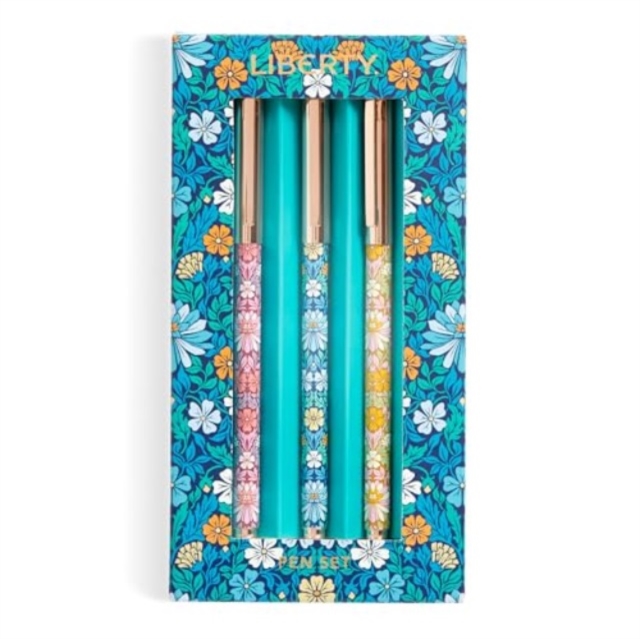 Liberty Moon Flower Pen Set, Paints, crayons, pencils Book