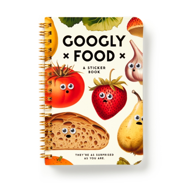 Googly Food Sticker Book, Other printed item Book